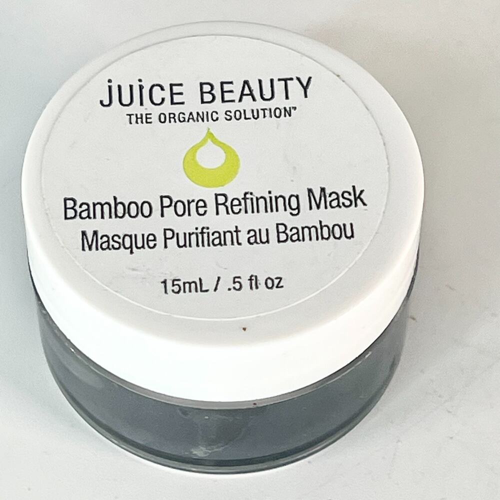 Juice Beauty Bamboo Pore Refining Mask Clarify Gently Exfoliate Travel .5 oz New - Picture 1 of 5